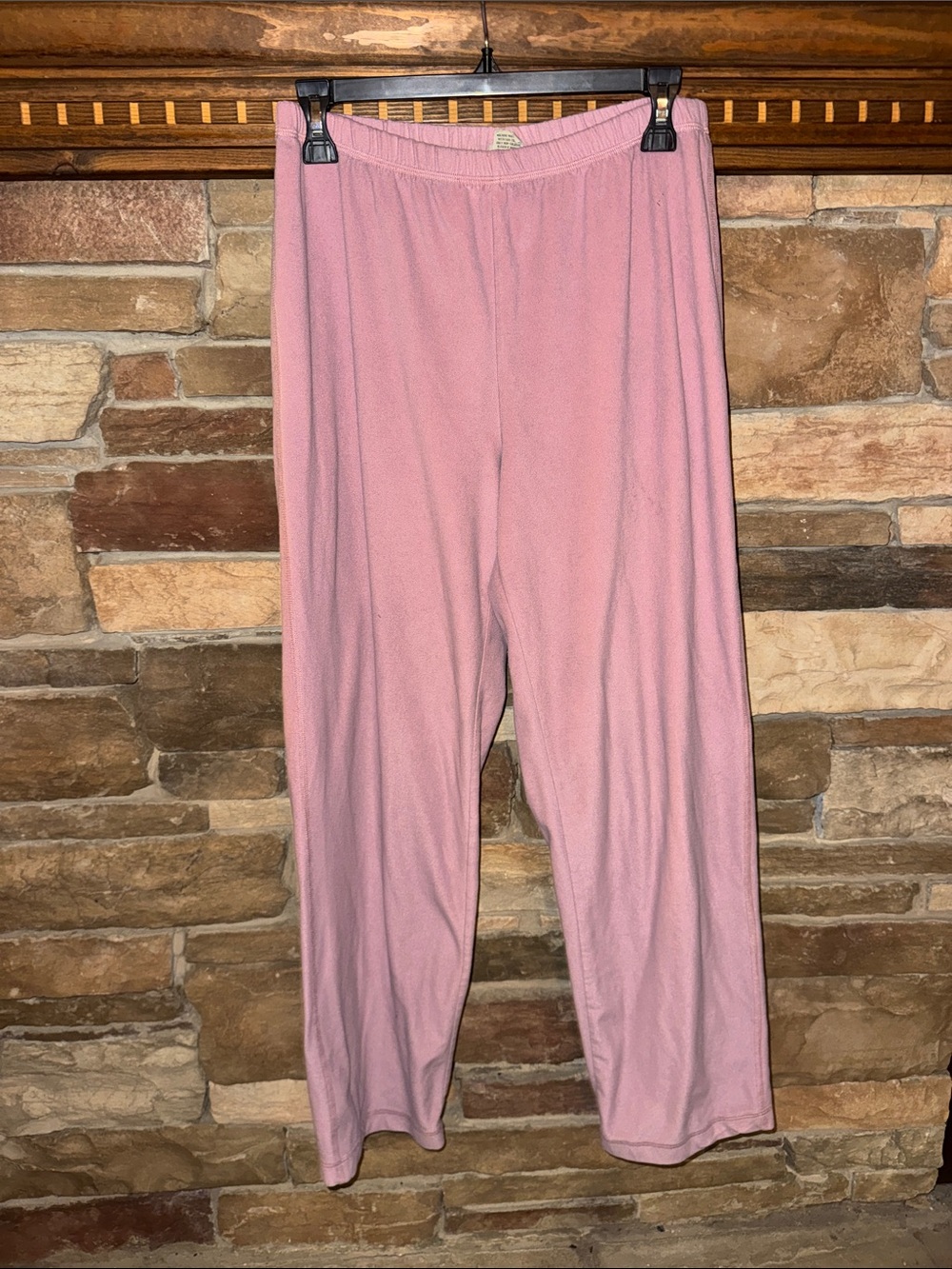 L.L.Bean Dusty Pink Fleece Lounge Pants